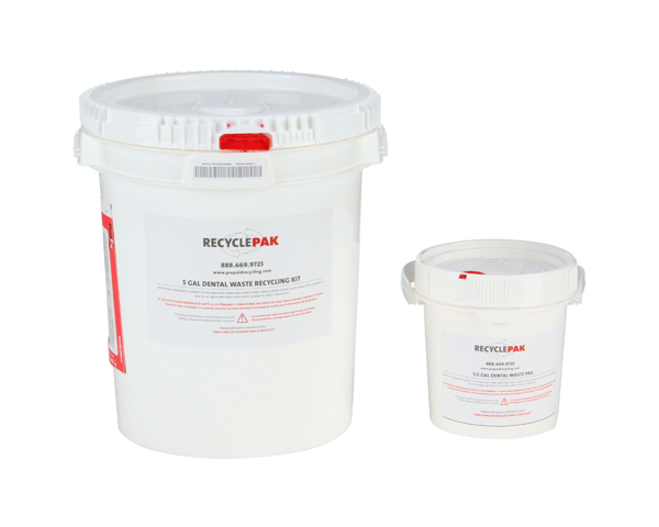 SUPPLY125D- 5 GAL DENTAL WASTE RECYCLING PAIL